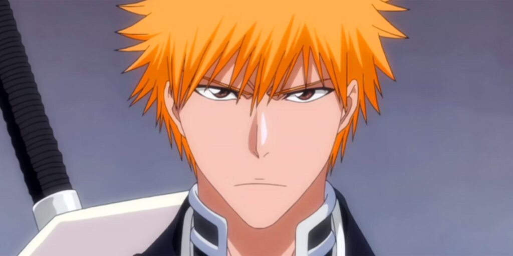 Ichigo, a character from bleach anime.