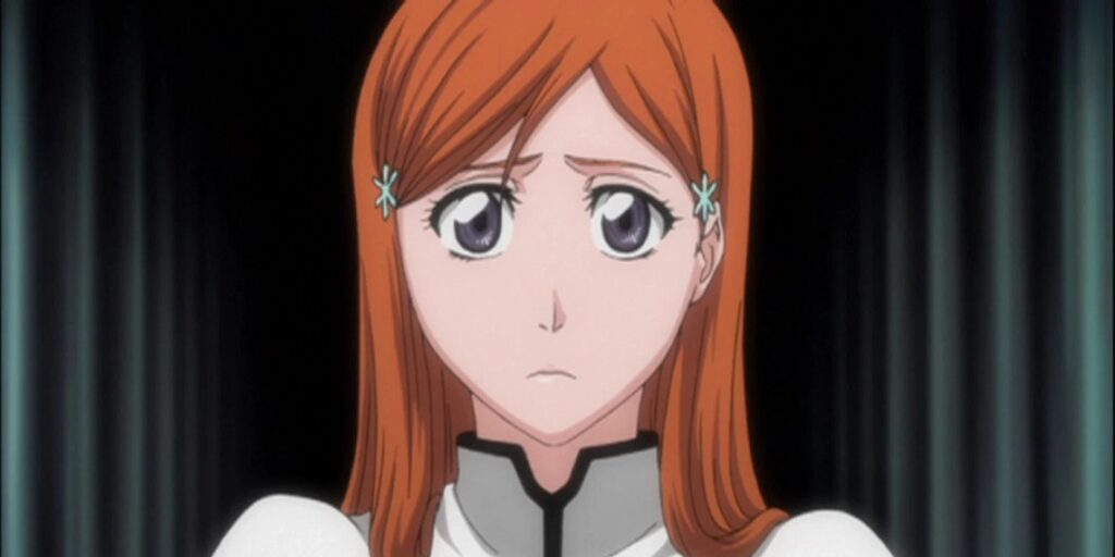 Orihime, a character from bleach anime.