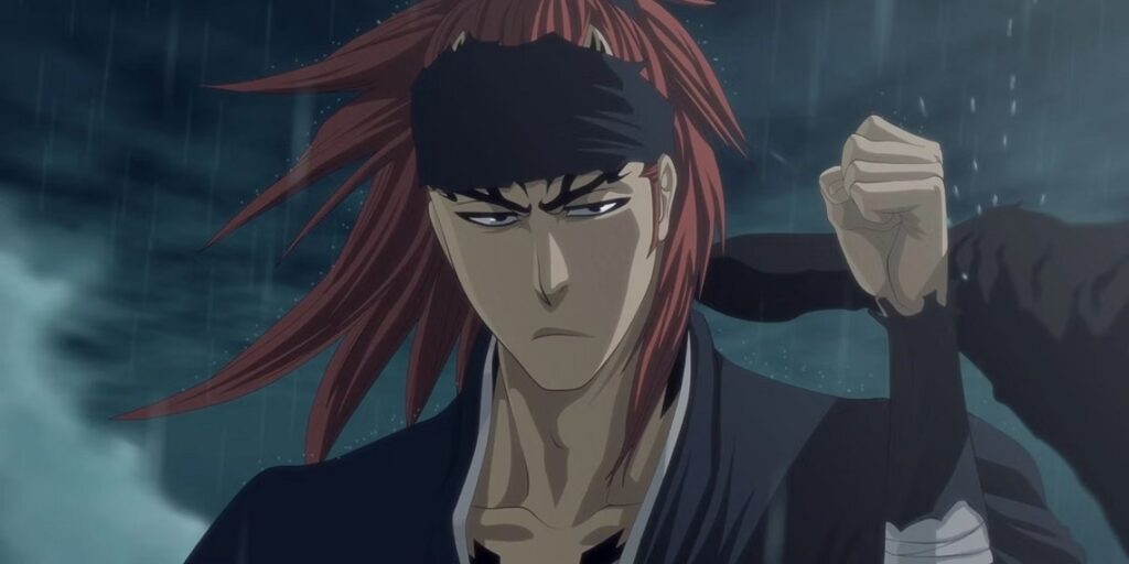 Renji, a character from bleach anime.