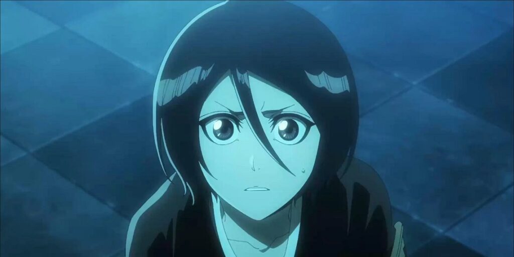 Rukia, a character from bleach anime.