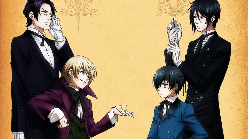 Image showing main characters of detective anime