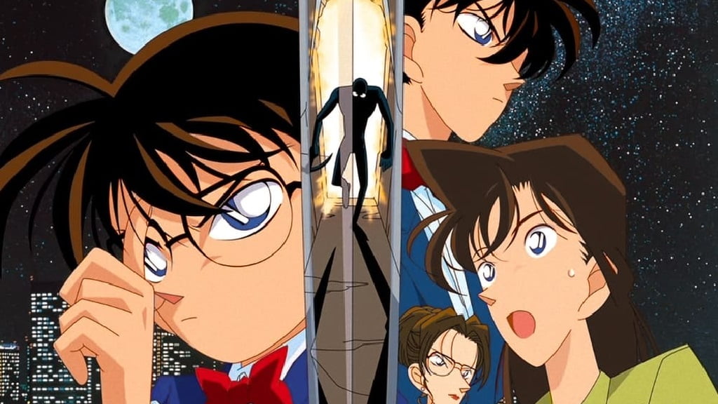 Image showing main characters of detective anime