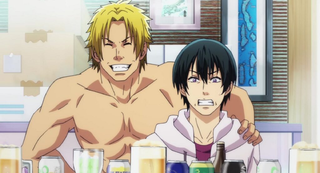 Scene from Grand Blue Anime.