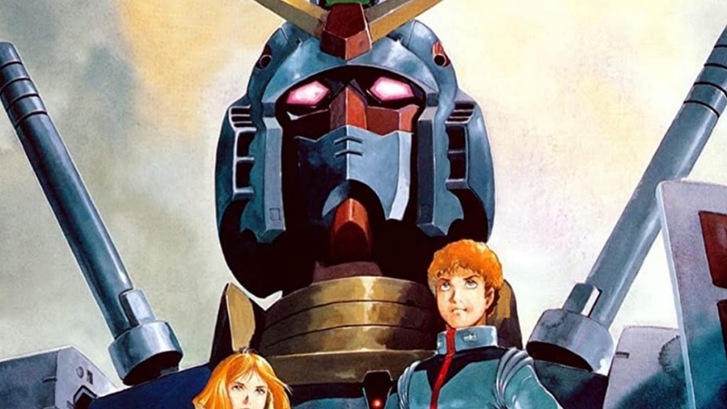 Image showing main character of gundam anime.