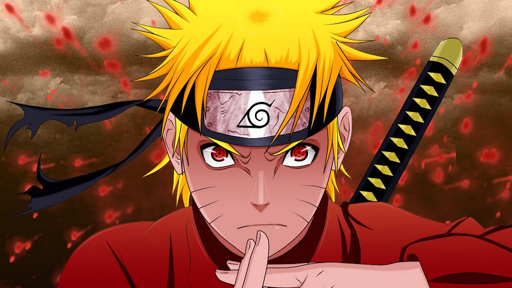 Image showing main character Naruto from Naruto manga.