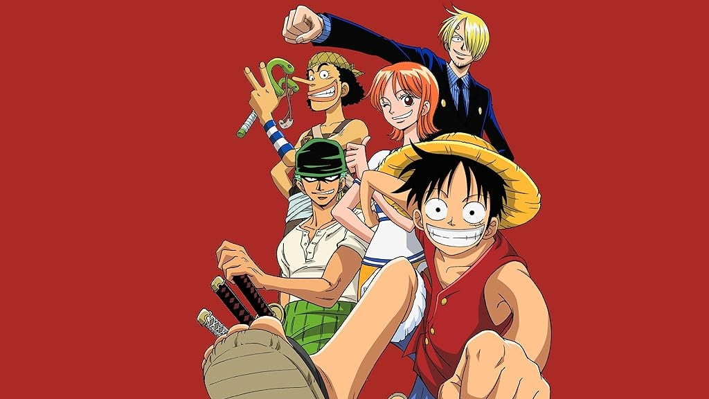 The image shows one piece