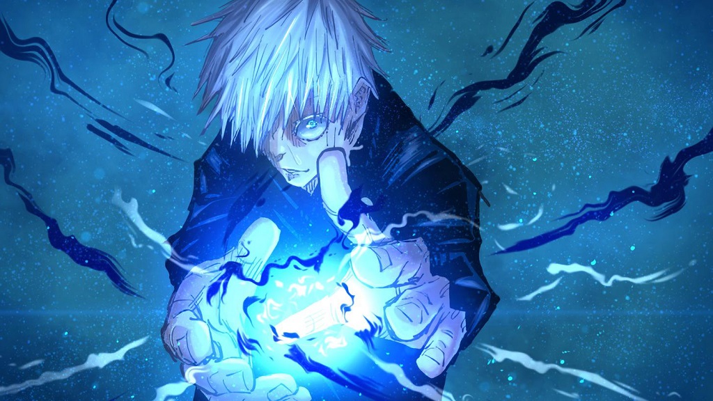 Image showing Gojo Satoru's blue ability